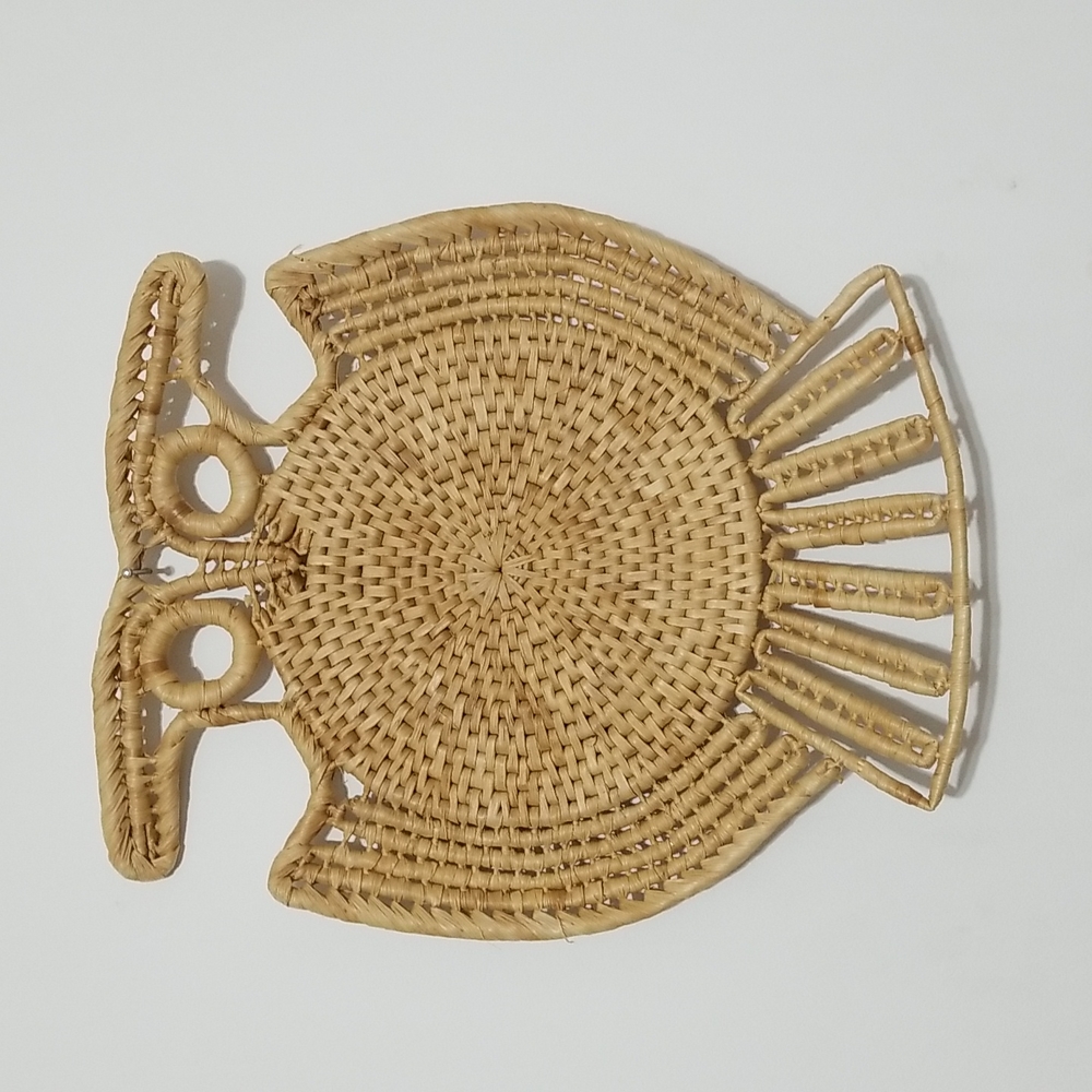 Woven Owl Trivet/ Wall Hanging